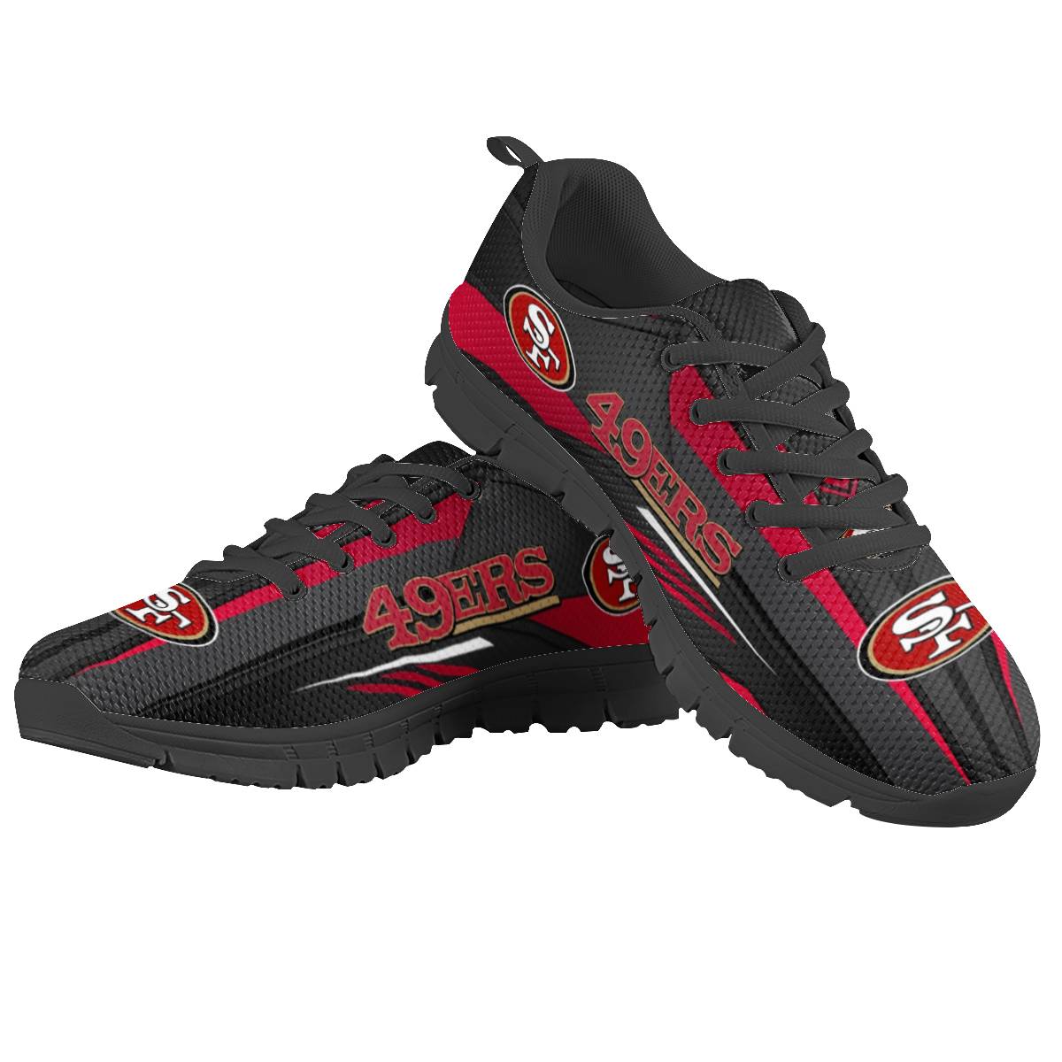 Women's San Francisco 49ers AQ Running Shoes 001